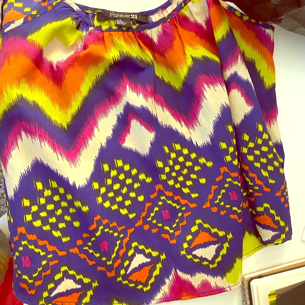Colorful top!